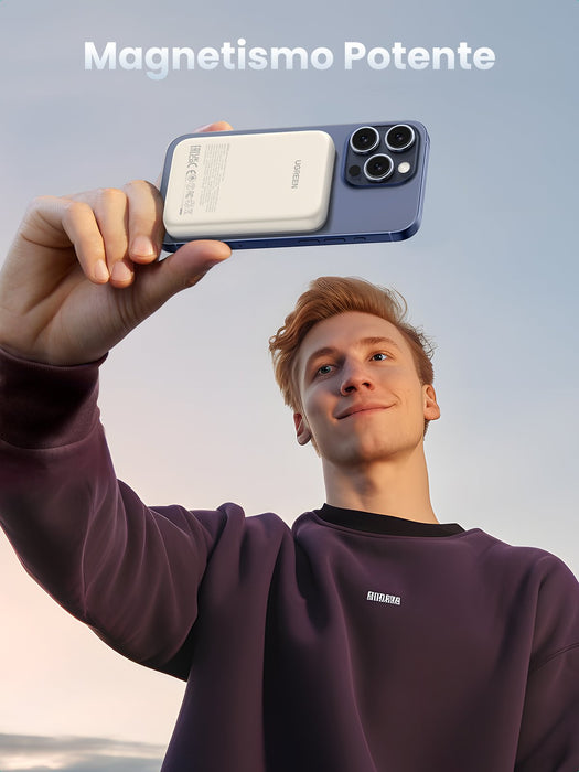 EAN 6941876222087 - Ugreen 25208 batería externa 10000 mAh Cargador inalámbrico Beige imagen 17