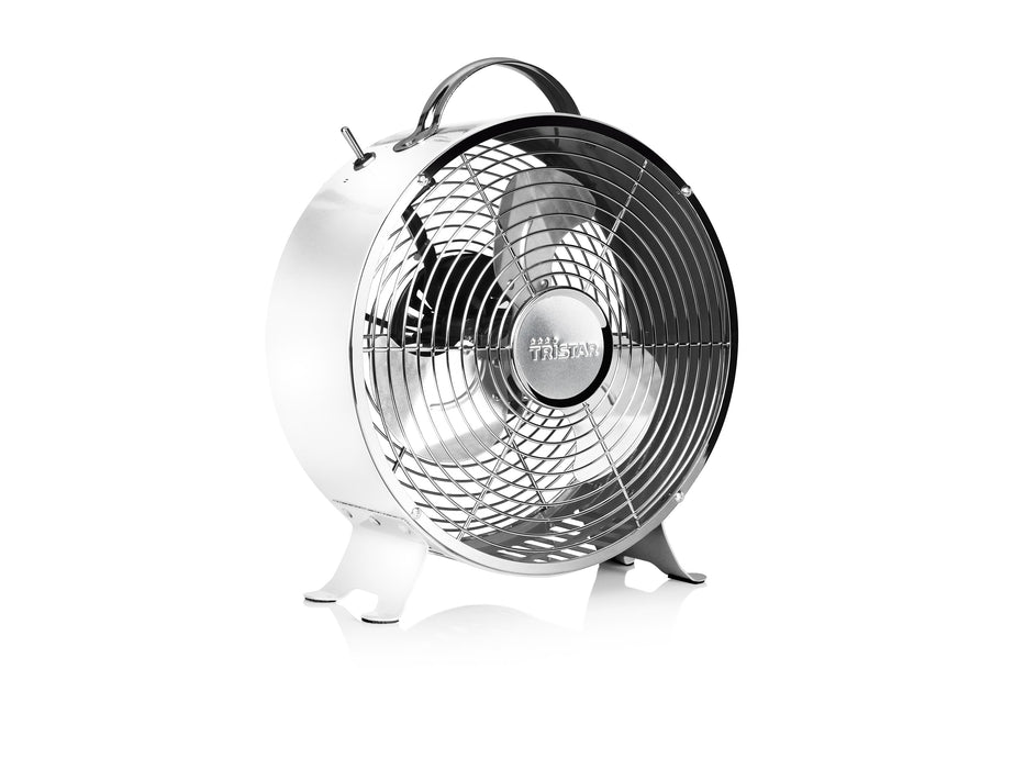 EAN 8713016059673 - Tristar VE-5967 ventilador Plata, Blanco imagen 1