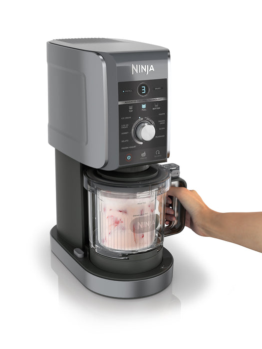 EAN 622356283076 - Ninja CREAMi Deluxe Máquina de helados y batidos 2,1 L 800 W Negro, Gris imagen 5