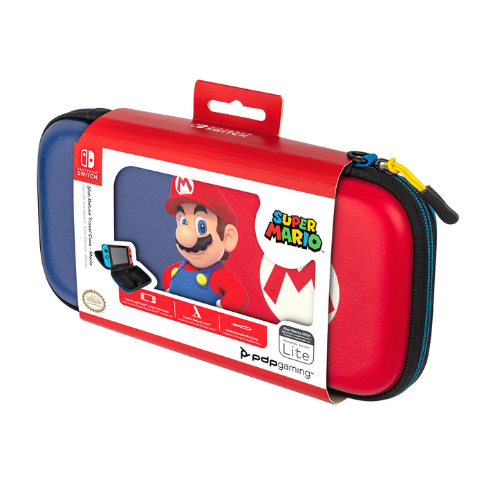 EAN 0708056068325 - PDP Slim Deluxe: Power Pose Mario Funda protectora rígida Nintendo Azul, Rojo imagen 6