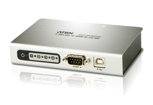 EAN 0021111194648 - ATEN UC2324-AT base para portátil y replicador de puertos USB 2.0 Type-B Metálico imagen 1