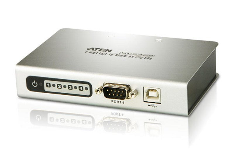 EAN 0021111194648 - ATEN UC2324-AT base para portátil y replicador de puertos USB 2.0 Type-B Metálico imagen 1