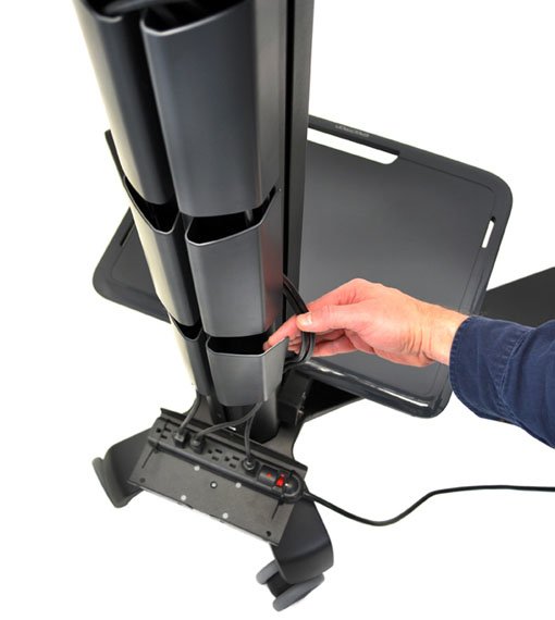 EAN 0698833016147 - Ergotron Neo-Flex Mobile MediaCenter VHD Negro Panel plano Carro multimedia imagen 7