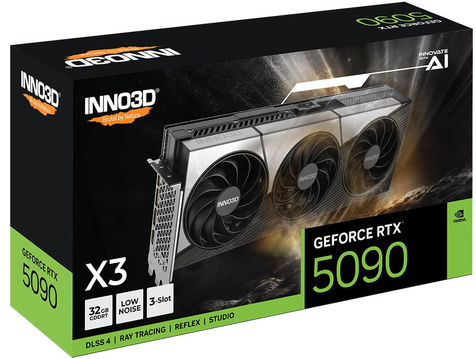 EAN 8886307700148 - INNO3D GeForce RTX 5090 X3 NVIDIA 32 GB GDDR7 imagen 2