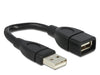 EAN 4043619834976 - DeLOCK 15cm USB 2.0 cable USB 0,15 m USB A Negro imagen 2