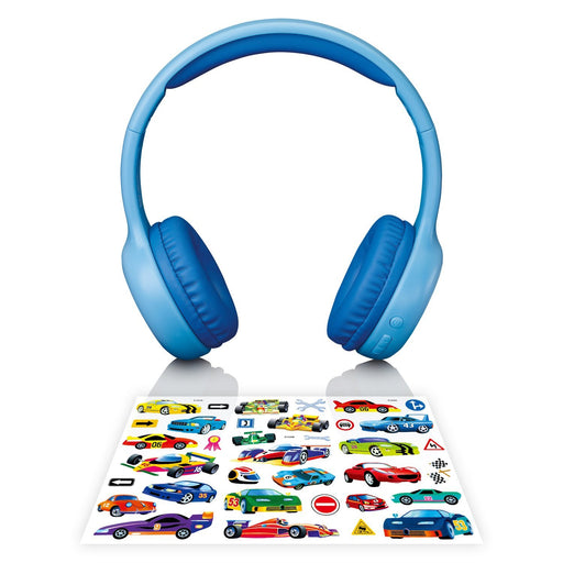 EAN 8711902045557 - Lenco HPB-110 Kids Kopfhörer BT blau 85DB Limite akku stickers Auriculares Inalámbrico y alámbrico Diadem imagen 1
