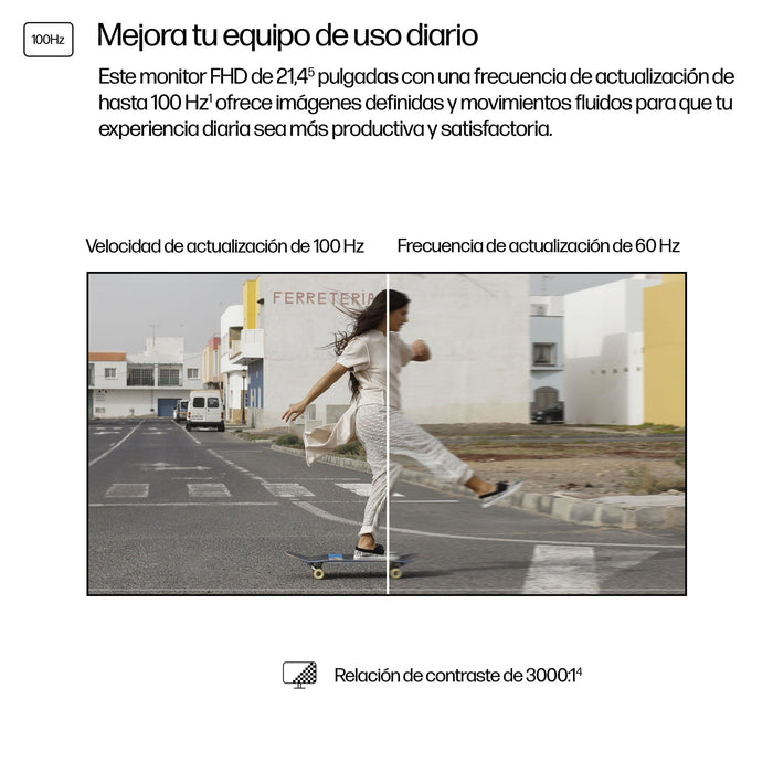 EAN 0198122208715 - HP Series 3 Pro 21.45 inch FHD Monitor - 322pv pantalla para PC 54,5 cm (21.4") 1920 x 1080 Pixeles Full  imagen 15