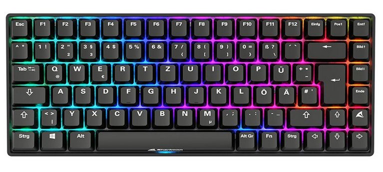 EAN 4044951040964 - Sharkoon SGK50 S3 teclado Juego USB QWERTZ Alemán Negro imagen 2
