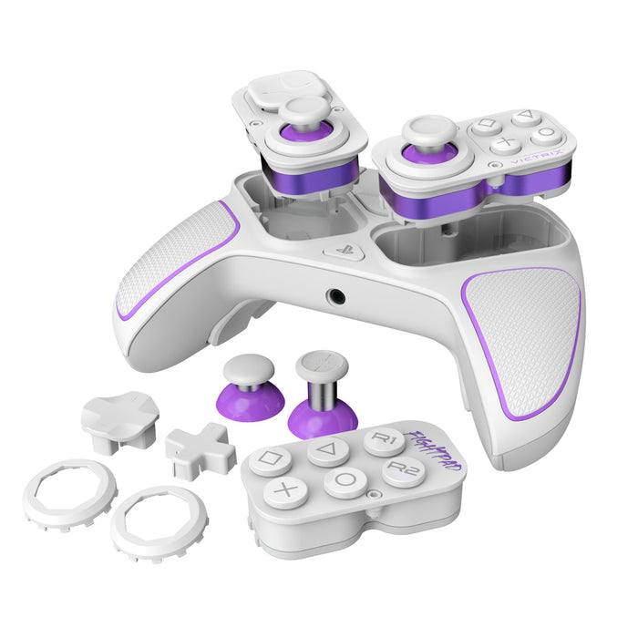 EAN 0708056071967 - PDP 052-002-WH mando y volante Violeta, Blanco RF/USB Gamepad Analógico/Digital PC, PlayStation 4, PlaySt imagen 10