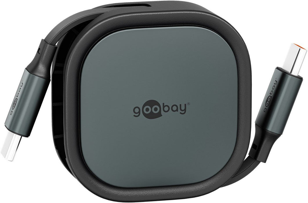 EAN 4040849774249 - Goobay 77424 cable USB USB 2.0 1 m USB C Negro, Plata imagen 1