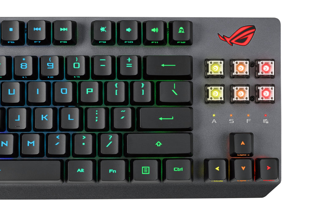 EAN 4711081321897 - ASUS ROG Strix Scope RX TKL Wireless Deluxe teclado Juego USB + RF Wireless + Bluetooth AZERTY Francés Ne imagen 8