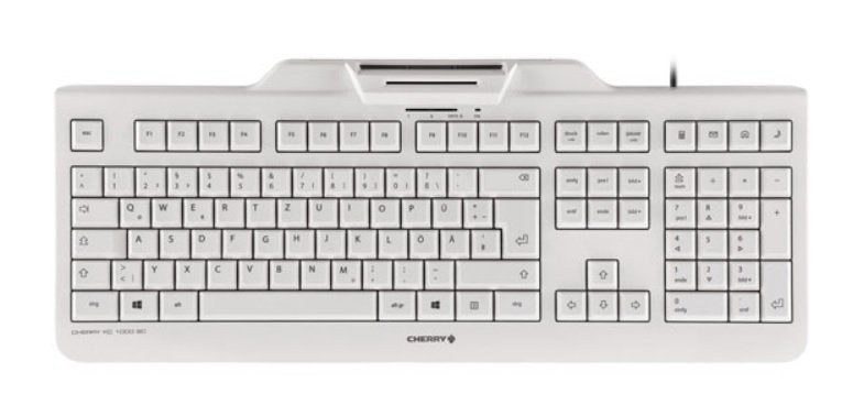 EAN 4025112084676 - CHERRY KC 1000 SC teclado USB Suizo Gris imagen 1