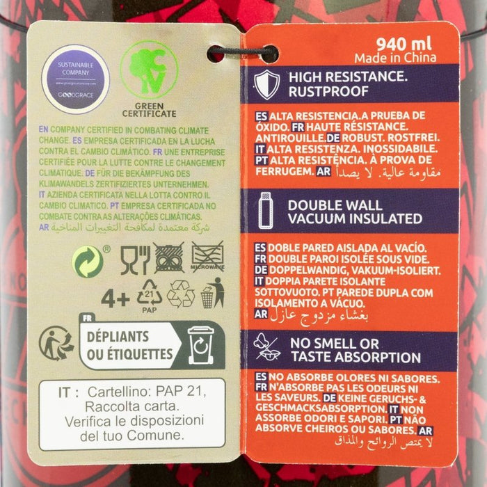 EAN 8412497757930 - Stor 75793 taza de viaje 940 ml Multicolor Acero inoxidable imagen 5