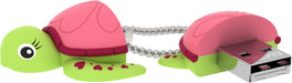 EAN 3126170144249 - Emtec Turtle Lady unidad flash USB 16 GB USB tipo A 2.0 Verde, Rosa imagen 3