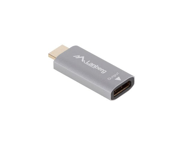 EAN 5901969441468 - Lanberg AD-HD-DP-01 adaptador de cable de vídeo 0 m HDMI tipo A (Estándar) DisplayPort Plata imagen 4