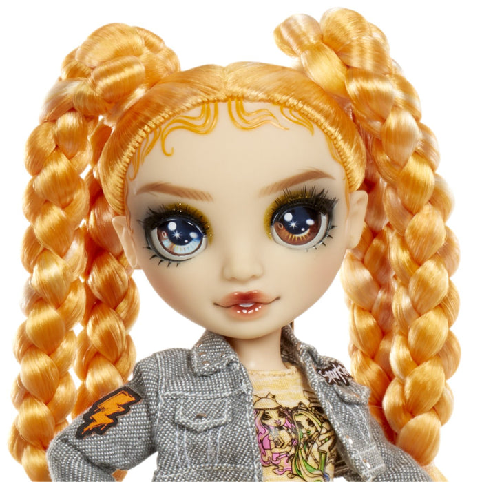 EAN 0035051427803 - Rainbow High Sparkle & Shine Fashion Dolls- Clementine (Orange) imagen 4