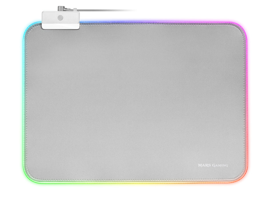 EAN 4710562759099 - Mars Gaming MMPRGBLS alfombrilla para ratón Alfombrilla de ratón para juegos Plata, Blanco imagen 1