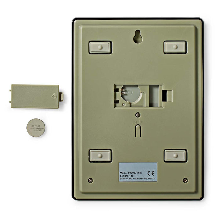 EAN 5412810408788 - Nedis KASC620BK báscula de cocina Negro Encimera Rectángulo Báscula electrónica de cocina imagen 6