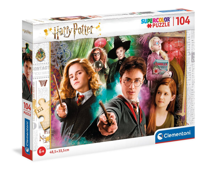 EAN 8005125257126 - Clementoni Harry Potter Puzzle rompecabezas 104 pieza(s) Televisión/películas imagen 1
