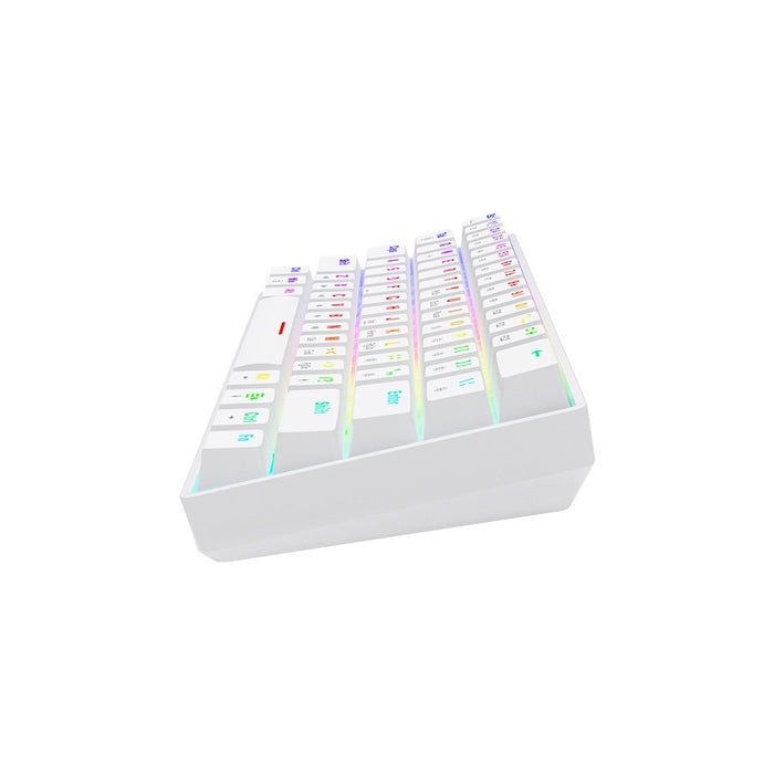 EAN 5901986048725 - Savio WHITEOUT X2 RED teclado Universal USB QWERTY Internacional de EE.UU. Blanco imagen 3