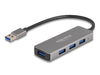 EAN 4043619631711 - DeLOCK 63171 hub de interfaz USB 3.2 Gen 1 (3.1 Gen 1) Type-A 5000 Mbit/s Gris imagen 1