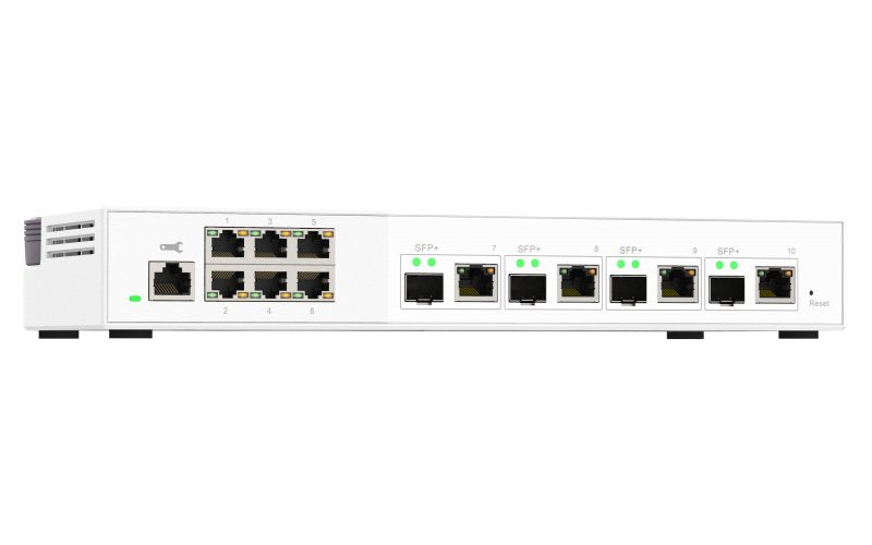 EAN 4711103082232 - QNAP QSW-M2106-4C switch Gestionado L2 2.5G Ethernet (100/1000/2500) Blanco imagen 2