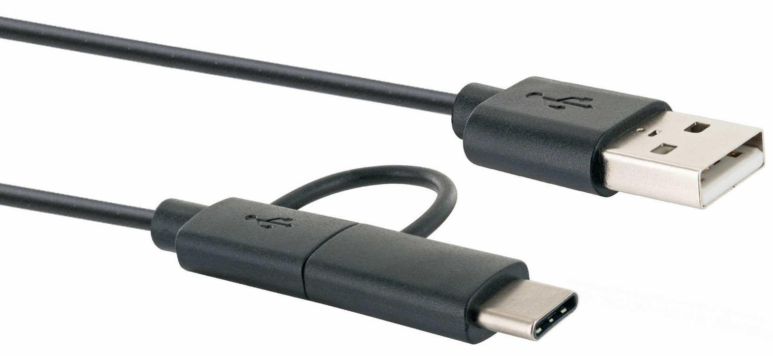 EAN 4004005021325 - Schwaiger CK 3112 cable USB USB 2.0 1 m USB A Micro-USB B Negro imagen 3