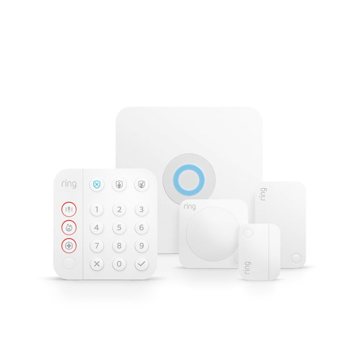 EAN 840080519968 - Ring Alarm Security Kit, 5 piece - 2nd Generation sistema de alarma de seguridad Wifi Blanco imagen 1