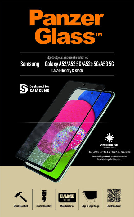 EAN 5711724072536 - PanzerGlass ® Screen Protector Samsung Galaxy A52 | A52 5G | A52s 5G | A53 5G Protector de pantalla 1 pie imagen 9