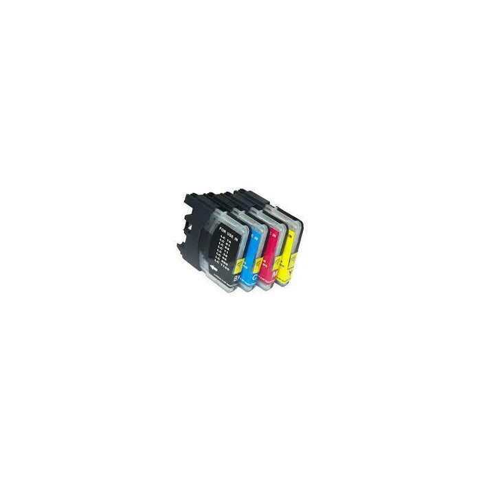 18mll Brother Compatible Lc61y  Lc980y Lc1100y Alta Capacita