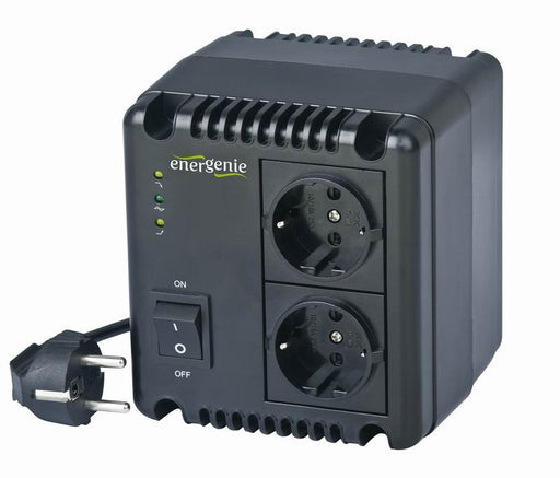 EAN 8716309068727 - EnerGenie EG-AVR-0501 adaptador e inversor de corriente Interior 300 W Negro imagen 1
