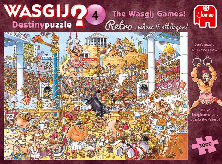 EAN 8710126191781 - Wasgij 19178 puzzle Puzzle rompecabezas 1000 pieza(s) Cómics imagen 5
