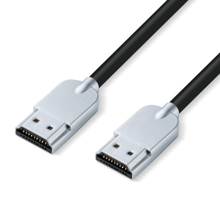 EAN 5715063300763 - Microconnect HDMISUPERSLIM1M cable HDMI 1 m HDMI tipo A (Estándar) Negro, Metálico imagen 1