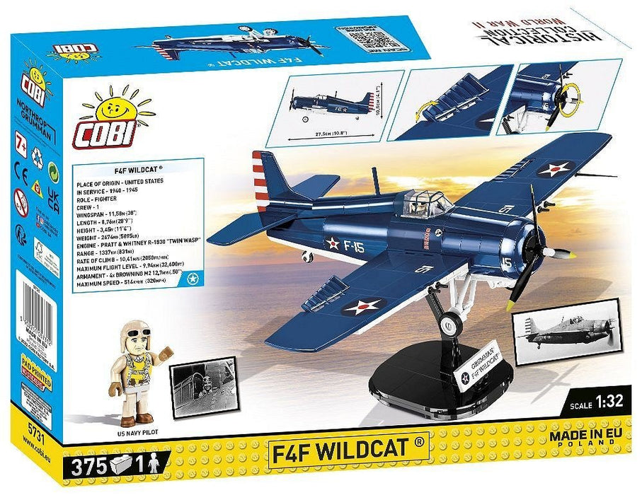 EAN 5902251057312 - COBI F4F Wildcat - Northrop Grumman imagen 9