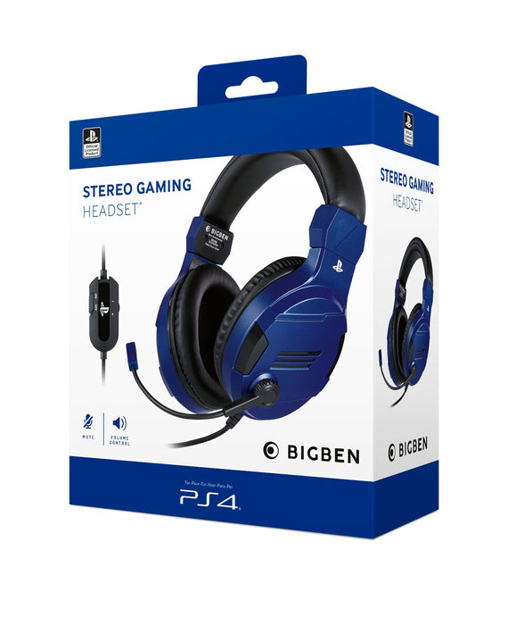 EAN 3499550381412 - Bigben Interactive PS4OFHEADSETV3G Auriculares Alámbrico Diadema Juego Azul imagen 6