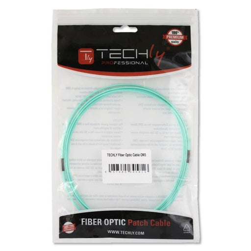EAN 8057685303928 - Techly LC M-M 1m Cable de fibra óptica e InfiniBand Color aguamarina imagen 2