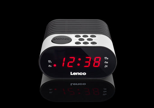 EAN 8711902034049 - Lenco CR-07 Reloj Negro, Blanco imagen 2
