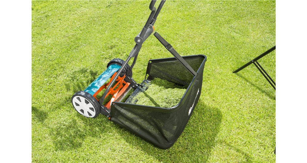 EAN 4078500023351 - Gardena Classic 330 Cortacésped manual Negro, Turquesa imagen 4