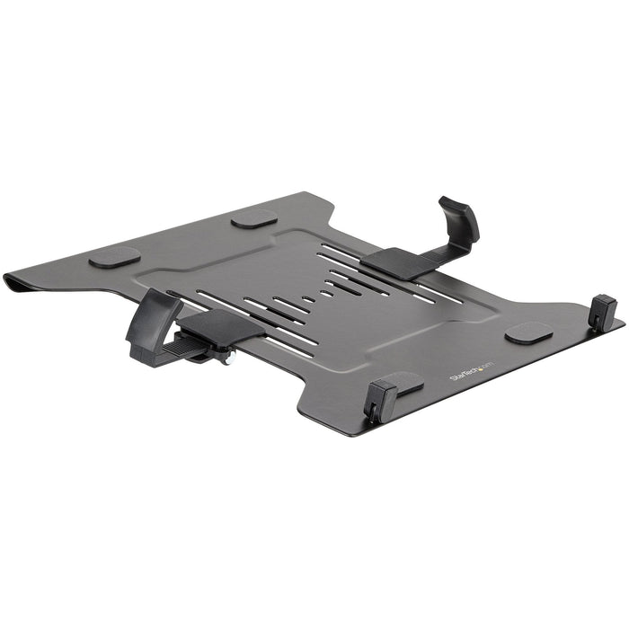 EAN 0065030893992 - StarTech.com LAPTOP-ARM-TRAY soporte para ordenador portátil Mesita plegable para ordenador portátil Negr imagen 1