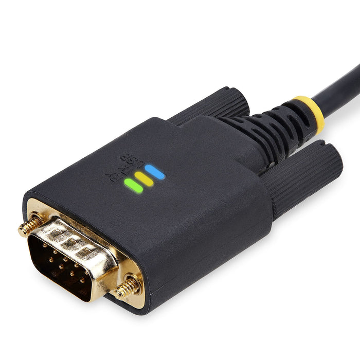 EAN 0065030898355 - StarTech.com 1P10FFCN-USB-SERIAL cable de serie Negro 3 m USB tipo A DB-9 imagen 8