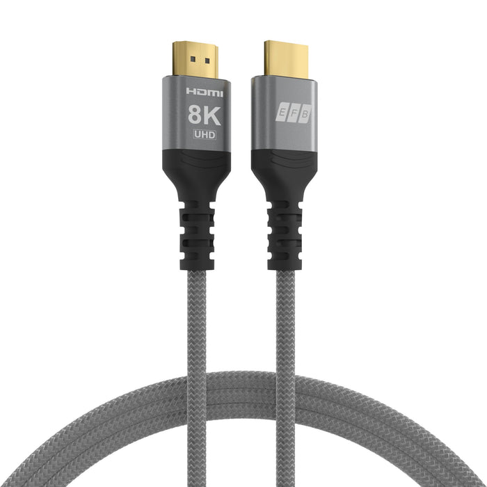 EAN 4049759324964 - EFB Elektronik HDMI-21-00003 cable HDMI 2 m HDMI tipo A (Estándar) Negro, Gris imagen 1
