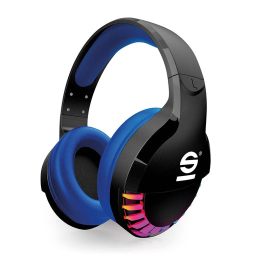 EAN 8052742553896 - Sparco SPWHEADPHONE auricular y casco Auriculares Inalámbrico Diadema Juego USB Tipo C Negro, Azul imagen 1