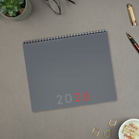 EAN 8422952402817 - Finocam 625505026 agenda Agenda diaria Gris imagen 2