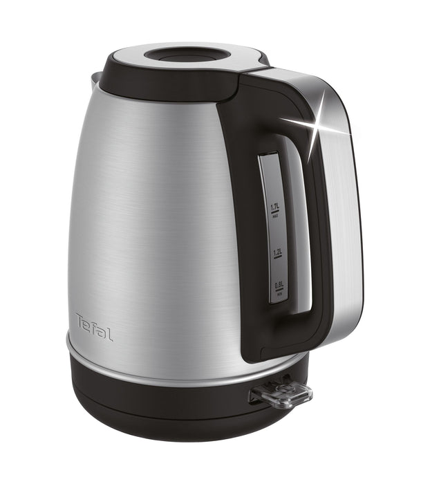 EAN 3045386377220 - Tefal KI280D tetera eléctrica 1,7 L 2400 W Negro, Acero inoxidable imagen 4