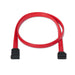 EAN 8436574701548 - AISENS A130-0155 cable de SATA 0,5 m SATA 7-pin Negro, Rojo imagen 2