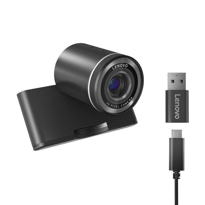 EAN 0195892103615 - Lenovo 4XC1Q25245 cámara web 4 MP 1920 x 1080 Pixeles USB-C Negro imagen 6