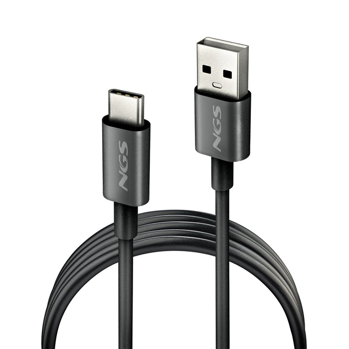 EAN 8435430627312 - NGS ZYRO-AC cable USB USB 2.0 1 m USB A USB C Negro imagen 1