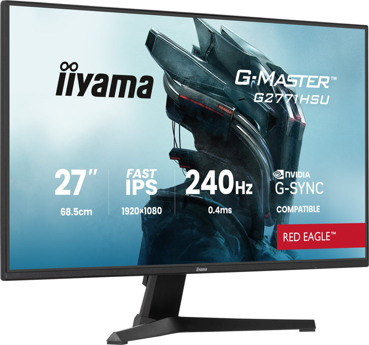 EAN 4948570126453 - iiyama G-MASTER G2771HSU-B1 pantalla para PC 68,6 cm (27") 1920 x 1080 Pixeles Full HD Negro imagen 3