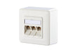 EAN 4250184105756 - BTR NETCOM 1309130002-E toma de corriente RJ-45 Blanco imagen 1