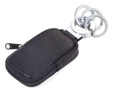 EAN 4024023119811 - TROIKA POCKET CLICK Llavero de anilla Negro, Plata imagen 1